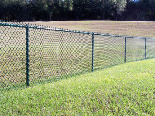 Chain Link Fence-PVC Coated